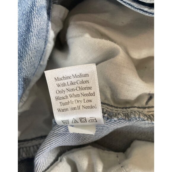 Coldwater Creek Jeans Classic Fit Trouser Light Wash Wide Leg Womens Size 12 - Picture 10 of 11